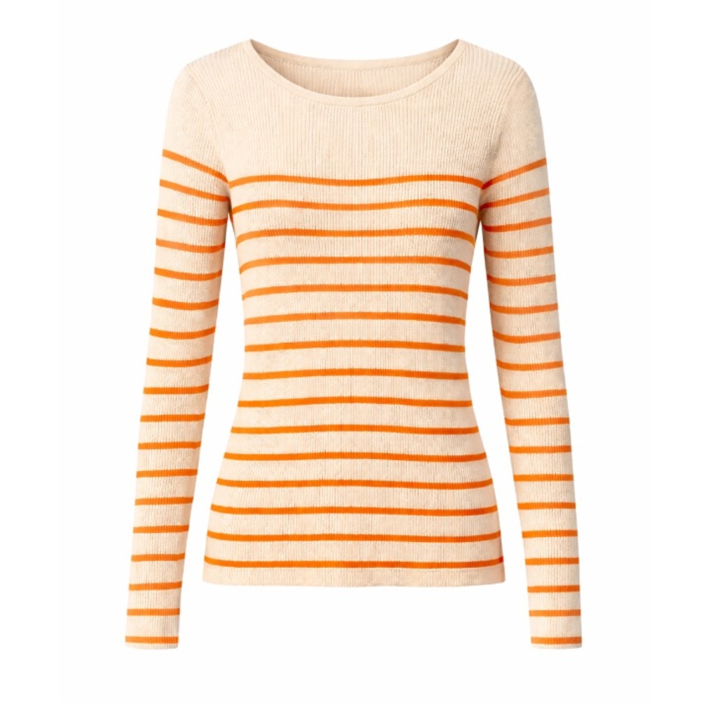 DemyLee New York Striped Long Sleeve Top Size S NWT